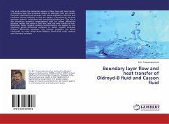 Boundary layer flow and heat transfer of Oldroyd-B fluid and Casson fluid