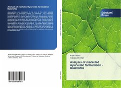 Analysis of marketed Ayurvedic formulation - Balarishta - Gohel, Anjali;Khan, Tabassum