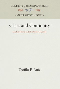 Crisis and Continuity - Ruiz, Teofilo F.