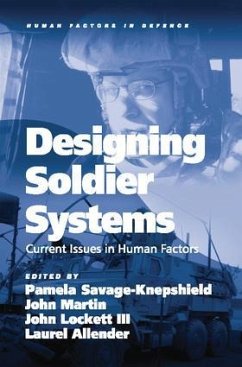 Designing Soldier Systems - Martin, John; Allender, Laurel