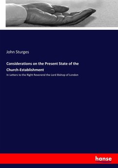 Considerations on the Present State of the Church-Establishment - Sturges, John