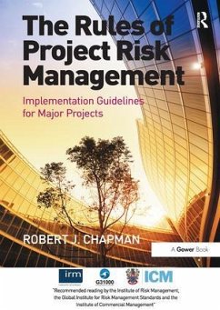 The Rules of Project Risk Management - Chapman, Robert James