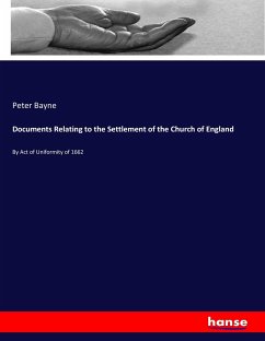 Documents Relating to the Settlement of the Church of England