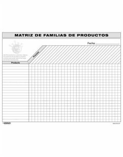 VSM Product Family Matrix (Spanish) - Enna
