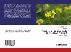 Response of sulphur levels on late sown mustard varieties