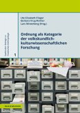 Ordnung als Kategorie der volkskundlich-kulturwissenschaftlichen Forschung