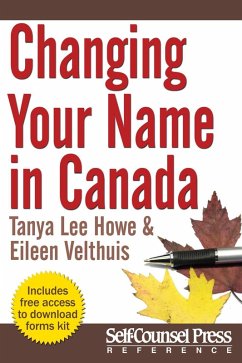 Cover Changing Your Name in Canada (eBook, ePUB)