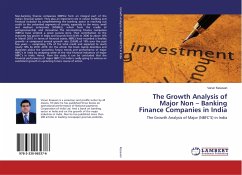 The Growth Analysis of Major Non ¿ Banking Finance Companies in India
