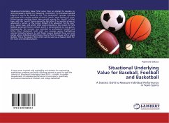 Situational Underlying Value for Baseball, Football and Basketball - Gallucci, Raymond