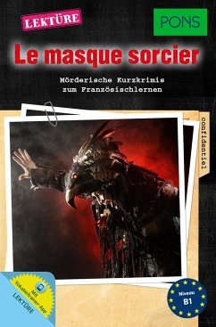 Cover PONS Lektüre Le masque sorcier. Mit Vokabeltrainer-App