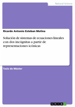 Solución de sistemas de ecuaciones lineales con dos incógnitas a partir de representaciones icónicas - Esteban Molina, Ricardo Antonio