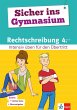 Sicher ins Gymnasium Rechtschreibung 4.... - Bild 1