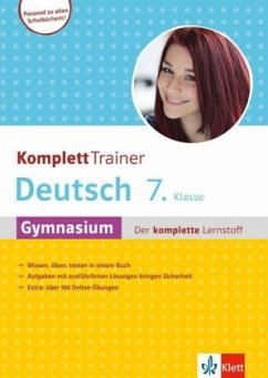 KomplettTrainer Deutsch 7. Klasse Gymnasium