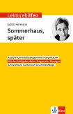 Lektürehilfen Judith Hermann &quote;Sommerhaus, später&quote;