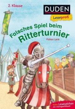 Cover Duden Leseprofi - Falsches Spiel beim Ritterturnier