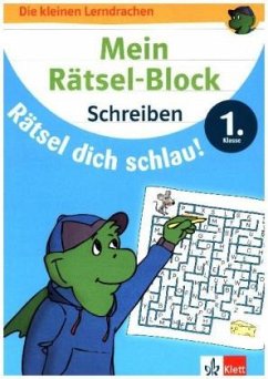 Cover Mein Rätsel-Block Rätsel dich schlau! Schreiben 1. Klasse