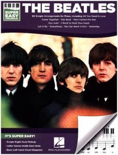 Super Easy Songbook, for piano/Keyboard/organ - The Beatles