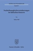 Nachteilsausgleichsvereinbarungen im faktischen Konzern.