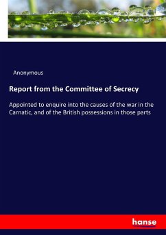 Report from the Committee of Secrecy