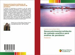 Desenvolvimento/validação de método analítico para análise de parabeno - Lemos de Oliveira Ribeiro, Gabriela