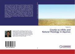 Creatio ex nihilo and Natural Theology in Aquinas