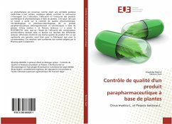 Contrôle de qualité d'un produit parapharmaceutique à base de plantes - Remini, Khadidja;Sarri, Nesrine