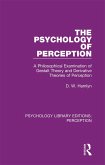 The Psychology of Perception (eBook, PDF)