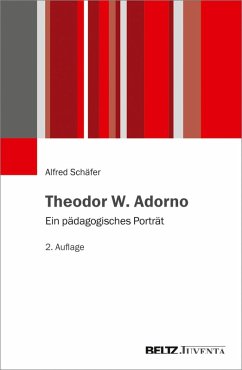 Theodor W. Adorno (eBook, PDF) - Schäfer, Alfred