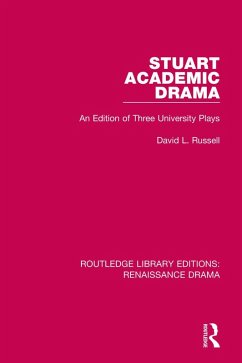 Cover Stuart Academic Drama (eBook, PDF)