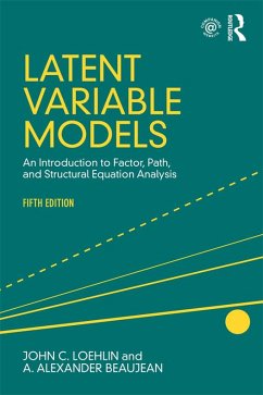 Latent Variable Models (eBook, ePUB) - Loehlin, John C.; Beaujean, Alexander