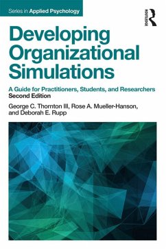 Cover Developing Organizational Simulations (eBook, PDF)