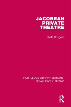 Cover Jacobean Private Theatre (eBook, ePUB)