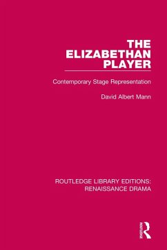 Cover The Elizabethan Player (eBook, ePUB)
