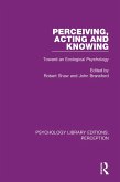 Perceiving, Acting and Knowing (eBook, ePUB)