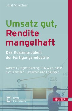 Umsatz gut, Rendite mangelhaft - das Kostenproblem der Fertigungsindustrie - Schöttner, Josef