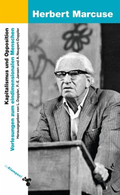 Kapitalismus und Opposition - Marcuse, Herbert