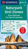 Kompass Karte Naturpark Drei Zinnen; Parco Naturale Tre Cime di Lavaredo Kompass Karte Naturpark Drei Zinnen; Parco Naturale Tre Cime di Lavaredo