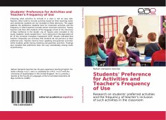 Students' Preference for Activities and Teacher's Frequency of Use - Samperio Sanchez, Nahum