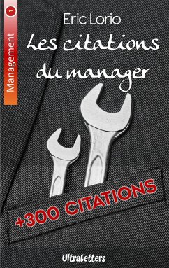 Les citations du manager - Lorio, Eric