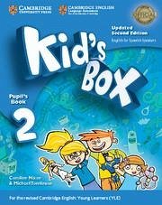 Kid's Box Level 2 Pupil's Book with My Home Booklet Updated English for Spanish Speakers - Nixon, Caroline; Tomlinson, Michael; Grainger, Kirstie