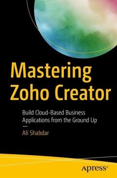 Mastering Zoho Creator - Shabdar, Ali