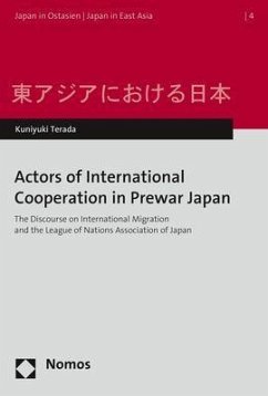 Actors of International Cooperation in Prewar Japan - Terada, Kuniyuki