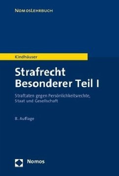 Strafrecht Besonderer Teil I - Kindhäuser, Urs