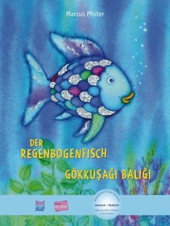 Der Regenbogenfisch. Kinderbuch Deutsch-Türkisch - Pfister, Marcus