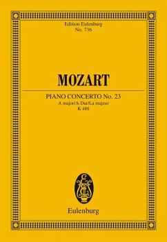 Piano Concerto No. 23 A major (eBook, PDF) - Mozart, Wolfgang Amadeus