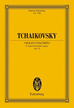 Violin Concerto D major (eBook, PDF) - Tchaikovsky, Pyotr Ilyich
