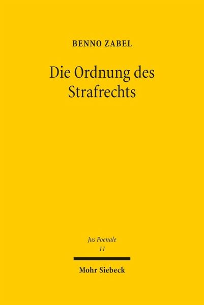 Die Ordnung des Strafrechts (eBook, PDF) Die Ordnung des Strafrechts (eBook, PDF)