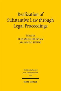 Realization of Substantive Law through Legal Proceedings (eBook, PDF)