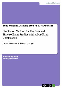 Likelihood Method for Randomized Time-to-Event Studies with All-or-None Compliance - Hudson, Irene;Graham, Patrick;Gong, Zhaojing