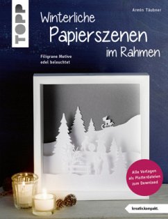 Cover Winterliche Papierszenen im Rahmen